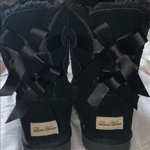 Women's Winter Leather Classic Snow Ankle Boots